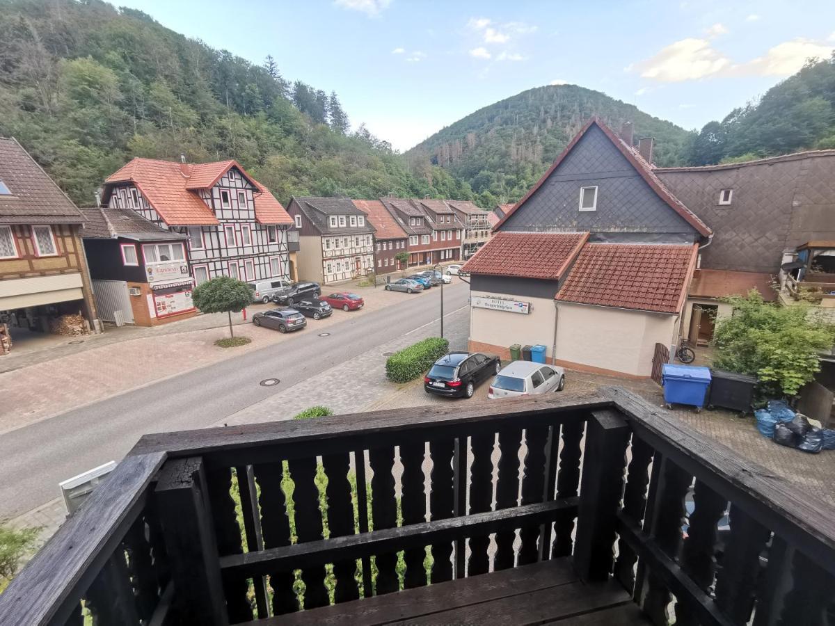 Hotel And Restaurant Bergschloesschen Zorge Exterior foto