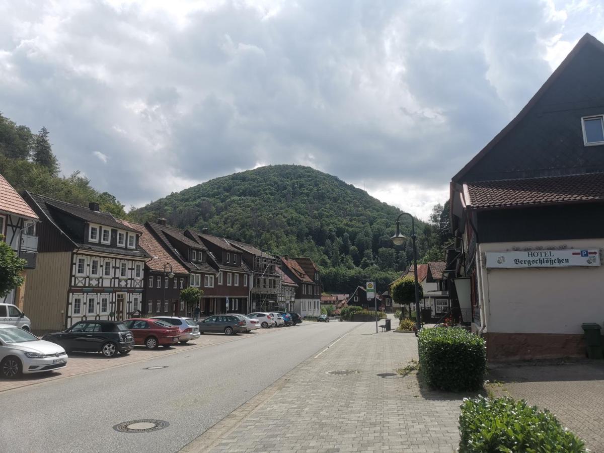 Hotel And Restaurant Bergschloesschen Zorge Exterior foto